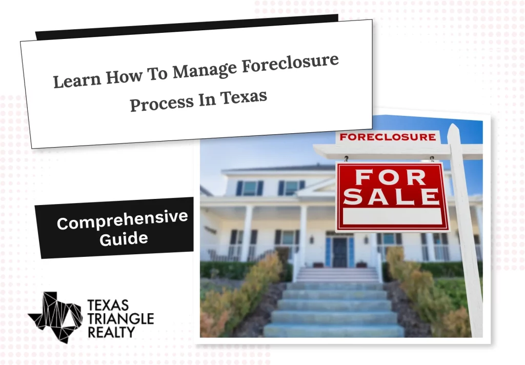 Learn How to Manage Foreclosure Process in Texas